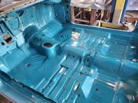 !!RARE!! 1969 ROADUNNER 383 4 SPD AIR GRABBER HOOD!! Magnolia - Image 8