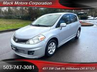2011 Nissan Versa 1.8 SL Automatic low Miles Hatchback Mack Motors Corporation