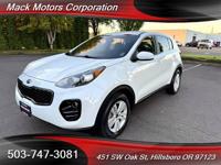 2017 Kia Sportage AWD All Wheel Drive LX Back Up Camera only 75K Low Mack Motors Corporation
