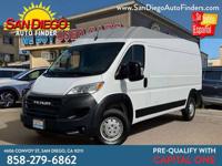 2023 Ram Pro Master Financing Available, CALL NOW SKU:27122 Ram Pro Mast San Diego Auto Finders