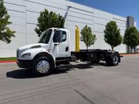 2005 *Freightliner* *M2* *Rolloff* Hook Lift Dumpster Truck Freightliner M2