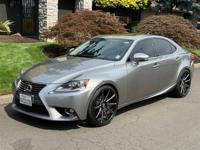 2015 Lexus IS250 AWD Leather Sunroof Backup Cam NAV Wheels Good Tire EASY FINANCING GREAT INVENTORY