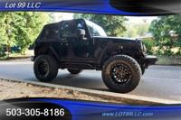 2007 Jeep Wrangler 4x4 4WD Sahara 2dr V6 6 Speed Manual LIFTED 35S SU Lot 99 LLC B - Image 8