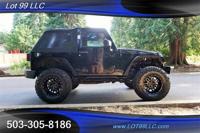 2007 Jeep Wrangler 4x4 4WD Sahara 2dr V6 6 Speed Manual LIFTED 35S SU Lot 99 LLC B - Image 9