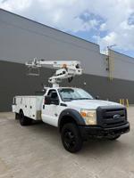 2016 FORD F-550 CABLE PLACER 40 FEET BUCKET TRUCK ALTEC - PTO DRIVEN SW HOUSTON - 281-845-4227 - Image 4