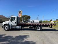 2018 FREIGHTLINER M2 22ft FLATBED *NON-CDL, CUMMINS, PTO READY* SAN FRANCISCO - Image 2