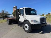 2018 FREIGHTLINER M2 22ft FLATBED *NON-CDL, CUMMINS, PTO READY* SAN FRANCISCO - Image 4