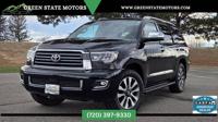 2018 Toyota Sequoia Limited LIMITED 4WD REAR ENTERTAINMENT Green State Motors - Image 2