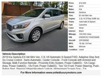 2019 Kia Sedona EX 4dr Mini Van Stone Mountain - Image 3