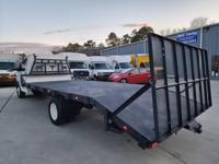 2023 GMC Savana G3500 3500 15ft Ramp Landscape Flatbed Stake Bed Truck otp east - Image 4