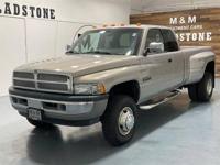 1997 Dodge Ram 3500 Laramie SLT 4X4 5.9L DIESEL 12-VALVE / DUALLY 3500 + MM Investment Cars-Gladstone / WE SHIP NATIONWIDE
