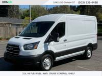 2023 Ford Transit 250 Cargo Van AWD All Wheel Drive Medium Roof w/RWB Konkin Auto Group - Image 2
