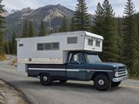 1966 Chevrolet C20 Custom Camper Dark Aqua Z81 Mint El Dorado Slide-In St Joseph MO - Image 2
