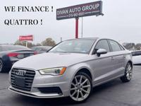 2015 AUDI A3 PREMIUM 2.0T TURBO QUATTRO AWD / LOADED MODEL ** LOOK ** FEASTERVILLE - Image 2