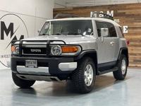 2008 Toyota FJ Cruiser Sport Utility 4X4 / LOCAL SUV w. ZERO RUST GSJ10L/GSJ15L + MM Investment Cars-Gladstone / WE SHIP NATIONWIDE