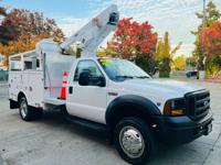 2006 FORD F-450 SUPER DUTY V10 133K 33FT.BOOM LIFT+UTILITY TRUCK*SALE* PORTLAND OREGON