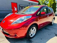 2012 NISSAN LEAF SL ONLY 64K.MI.RED HATCHBACK 4D.***SALE*** PORTLAND OREGON - Image 3