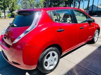 2012 NISSAN LEAF SL ONLY 64K.MI.RED HATCHBACK 4D.***SALE*** PORTLAND OREGON - Image 8