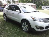 2017 Pearl White 7 Passenger Chevy Traverse LT 100K mi. Henryetta - Image 7
