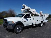 46' Altec AT41S 2017 Dodge Ram 5500 2 Man diesel bucket truck w/ jib - Image 2