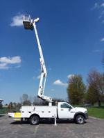 46' Altec AT41S 2017 Dodge Ram 5500 2 Man diesel bucket truck w/ jib - Image 3