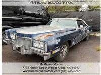 72 CADILLAC ELDORADO 8.1L ENGINE GREAT COMPRESSION WHEAT RIDGE - Image 2
