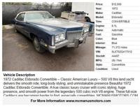 72 CADILLAC ELDORADO 8.1L ENGINE GREAT COMPRESSION WHEAT RIDGE - Image 3
