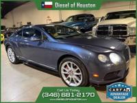 2015 Bentley Continental GT V8 S AWD 2dr Coupe DIESEL OF HOUSTON