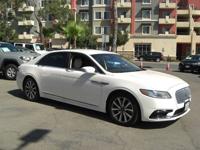 2017 Lincoln Continental Premier fwd loaded all records white/cream A+ Escondido - Image 2