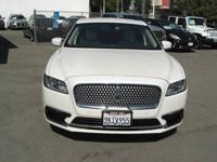 2017 Lincoln Continental Premier fwd loaded all records white/cream A+ Escondido - Image 3