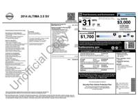 2014 Nissan Altima 2.5 SV Sedan Est. payment OAC† - Image 6