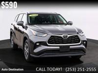 2022 Toyota Highlander XLE AWD Auto Destination