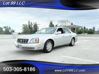 2001 Cadillac De Ville Sedan DHS ** 79k Miles ** Black Leather Wood T Milwaukie Oregon www.LOT99LLC.com 500 Cars in Inventory - Image 3