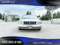 2001 Cadillac De Ville Sedan DHS ** 79k Miles ** Black Leather Wood T Milwaukie Oregon www.LOT99LLC.com 500 Cars in Inventory - Image 4
