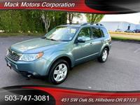 2009 Subaru Forester AWD All Wheel Drive 2.5 X Premium 5-Speed Manual Mack Motors Corporation