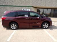 2019 HONDA ODYSSEY EX-L WHEELCHAIR HANDICAPPED MOBILITY PWR RAMP VAN Irving, TX - Image 3