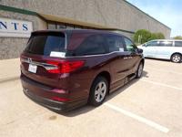 2019 HONDA ODYSSEY EX-L WHEELCHAIR HANDICAPPED MOBILITY PWR RAMP VAN Irving, TX - Image 9