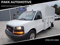 2019 GMC Savana 3500 SRW KUV Enclosed Utility Service Box Plumber Van Peachland