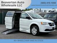 2015 Dodge Grand Caravan - WHEELCHAIR VAN / HANDICAP VAN / SIDE LOAD! Wheelchair Van In Beaverton