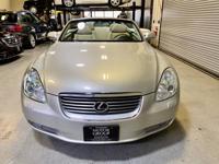 2005 Lexus SC430 Convertible STUNNING in Silver with Ecru LOW Miles ! Scottsdale - Image 4