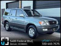 2002 Lexus LX 470V8 - Great Service Records - Colorado Hist Federal Blvd. Denver. 80221