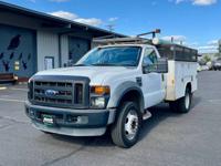 💥ONLY 47K MILES 2008 Ford F-450 Super Duty 6.8L V10 SERVICE BODY💥 South Salem