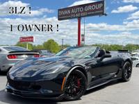 2015 CHEVROLET CORVETTE Z06 CONVERTIBLE W3LZ 27K MILES ** 1 OWNER ** FEASTERVILLE