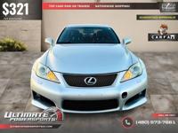 2008 LEXUS ISF IS-F 5.0L V8 SPORT SEDAN 400+HP CALL (480) 573-7661 ULTIMATE POWERSPORTS - Image 5