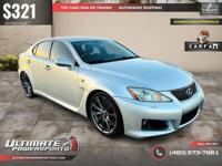 2008 LEXUS ISF IS-F 5.0L V8 SPORT SEDAN 400+HP CALL (480) 573-7661 ULTIMATE POWERSPORTS - Image 7