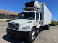 2019 FREIGHTLINER M2 24ft REEFER BOX TRUCK W LIFTGATE SAN FRANCISCO