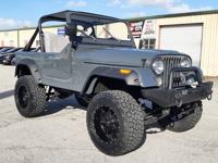 1985 Jeep CJ7 ANVIL GRAY 6 cyl Manual EZ Custom4x4