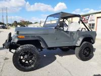 1985 Jeep CJ7 ANVIL GRAY 6 cyl Manual EZ Custom4x4 - Image 3