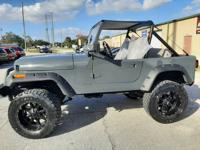 1985 Jeep CJ7 ANVIL GRAY 6 cyl Manual EZ Custom4x4 - Image 4