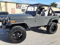 1985 Jeep CJ7 ANVIL GRAY 6 cyl Manual EZ Custom4x4 - Image 7